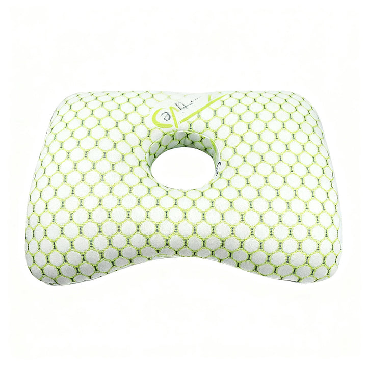 Ear pillow for side sleepers