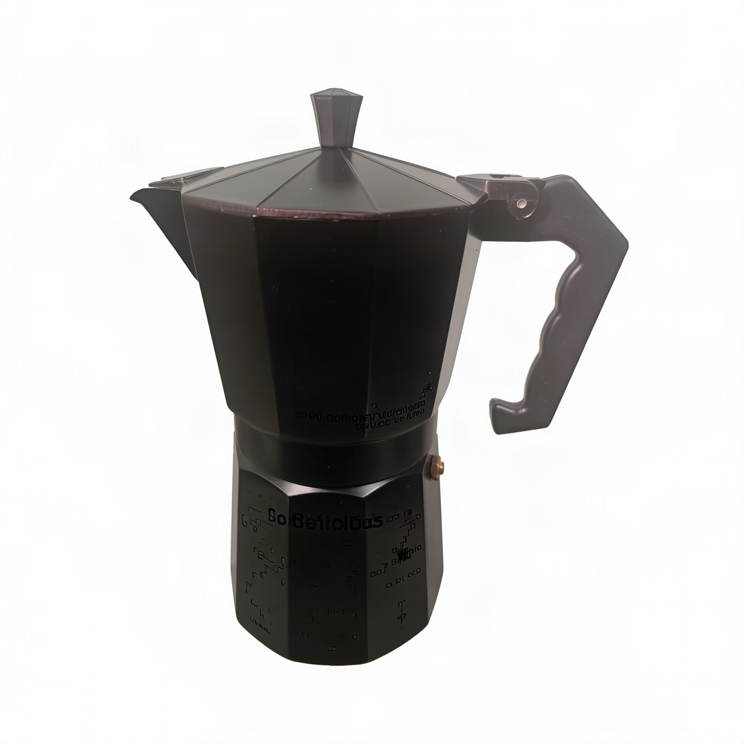 Stainless steel espresso maker