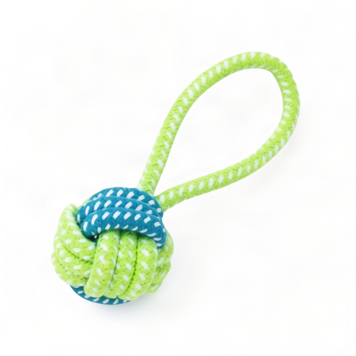 Dog toy made of cotton rope