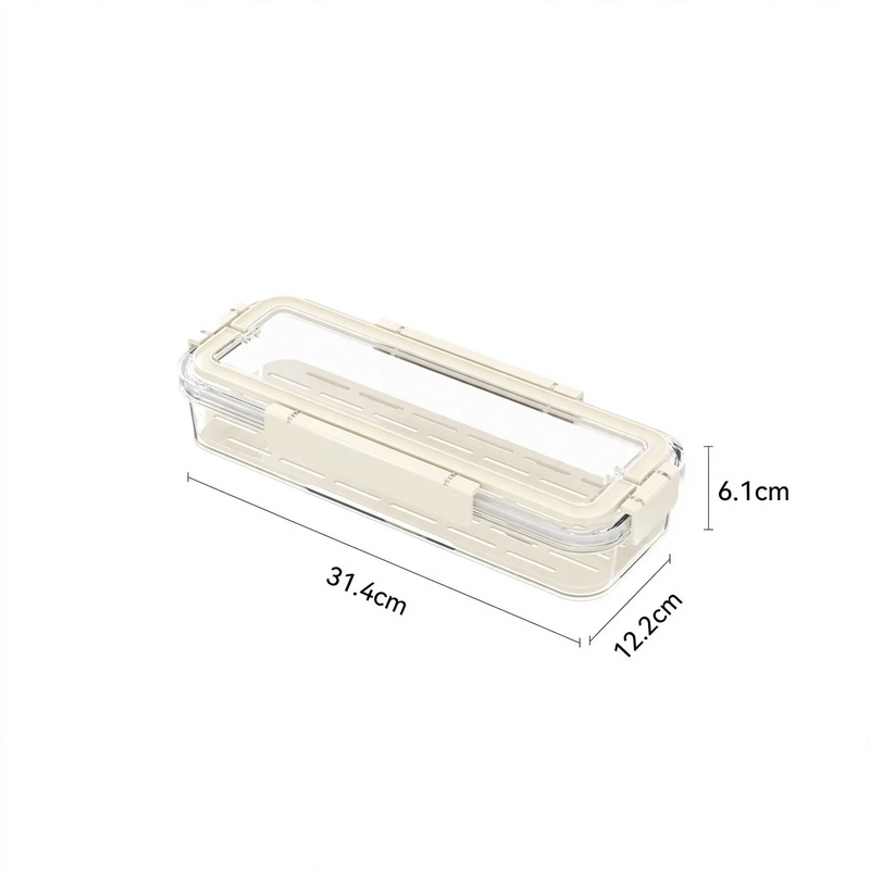 Food storage container made of food-grade PET, 4–5 L