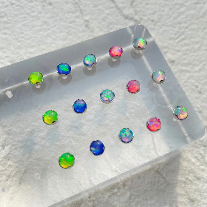 Titan Piercing bar with internal thread