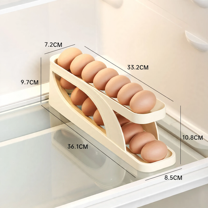 Egg storage box for the refrigerator