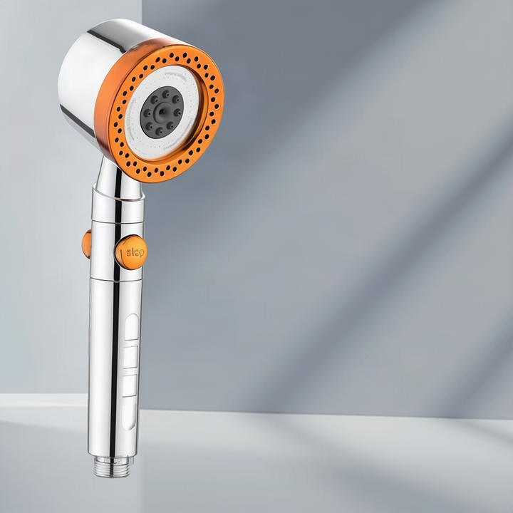 Multifunctional shower head with LED and massage function