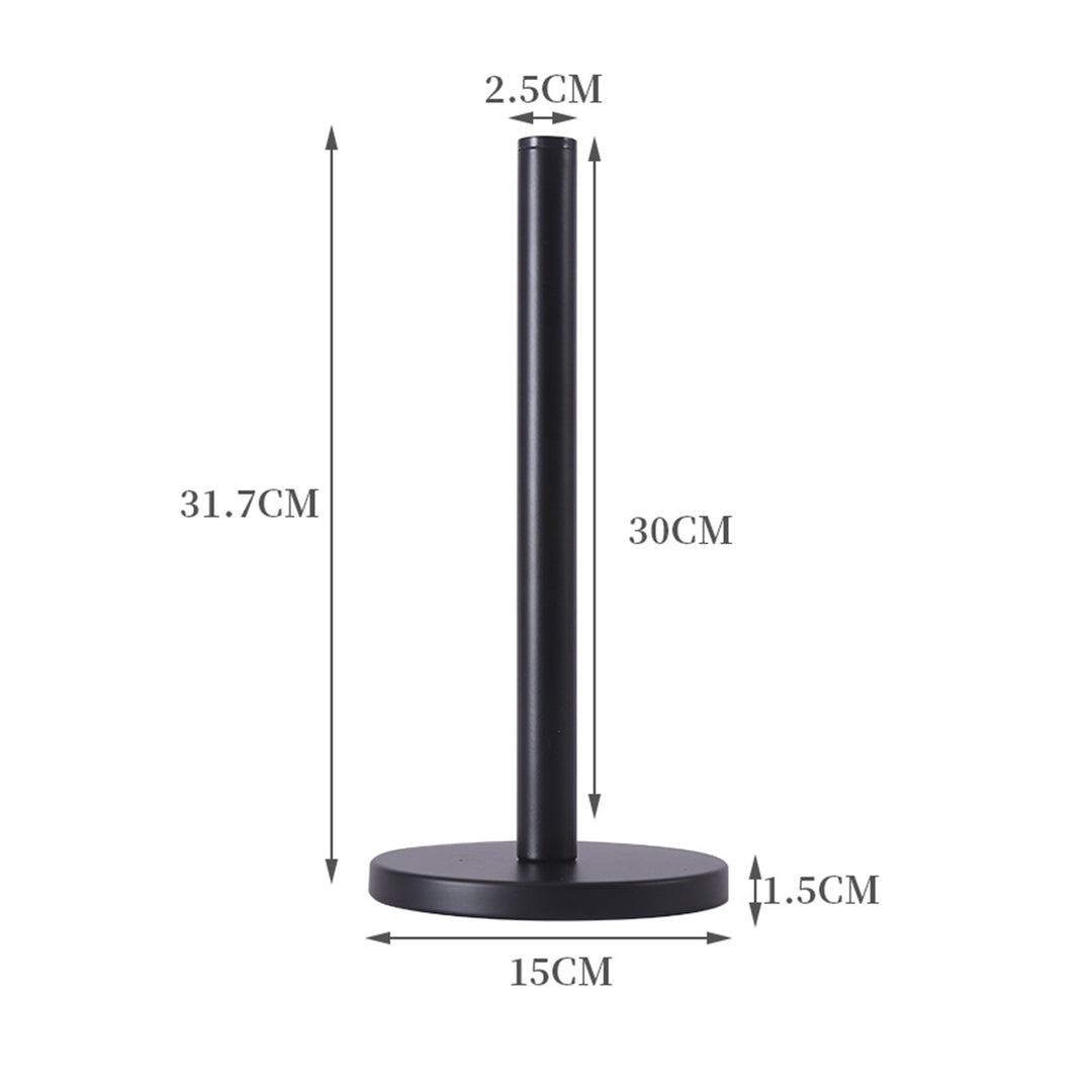 Stainless steel kitchen roll holder