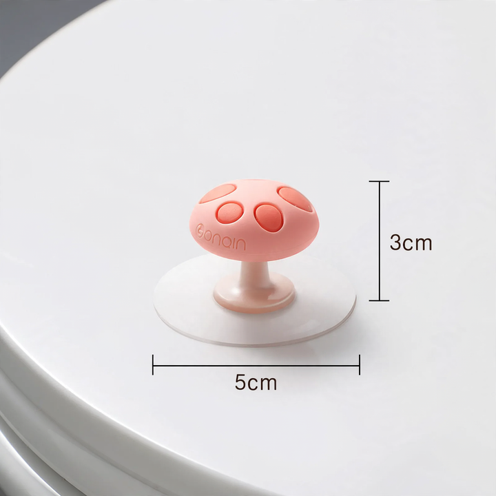 Silicone toilet seat lifter