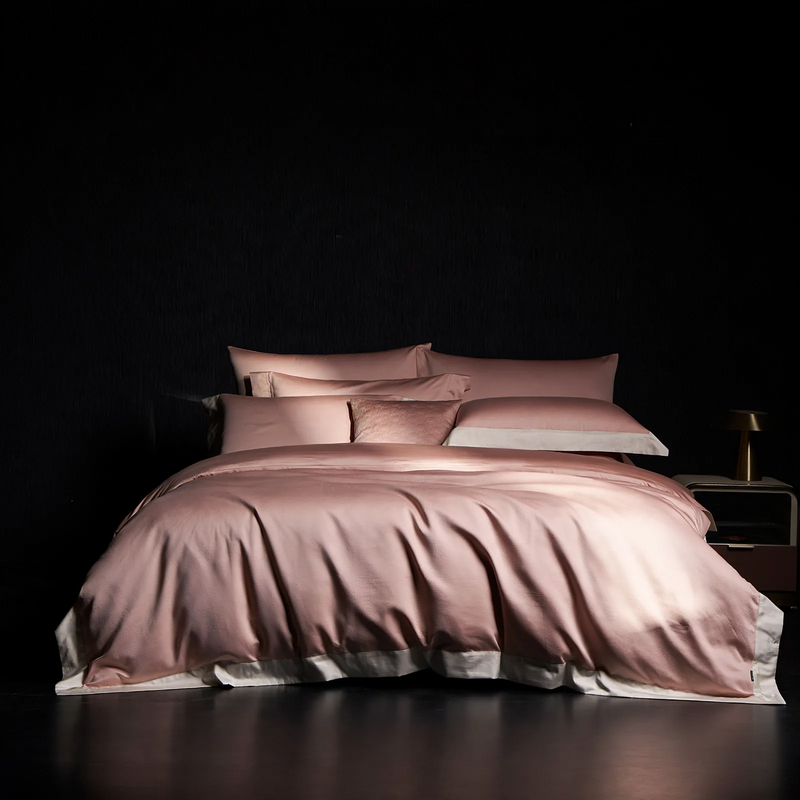 Bedding made of long-staple cotton, 4-piece