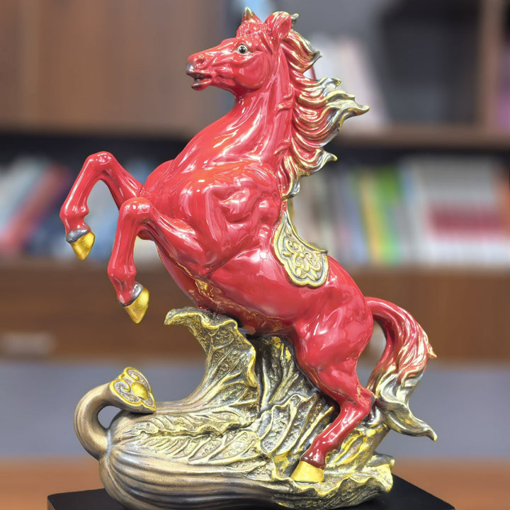 Ceramic Horse Figurine, Chinese Style