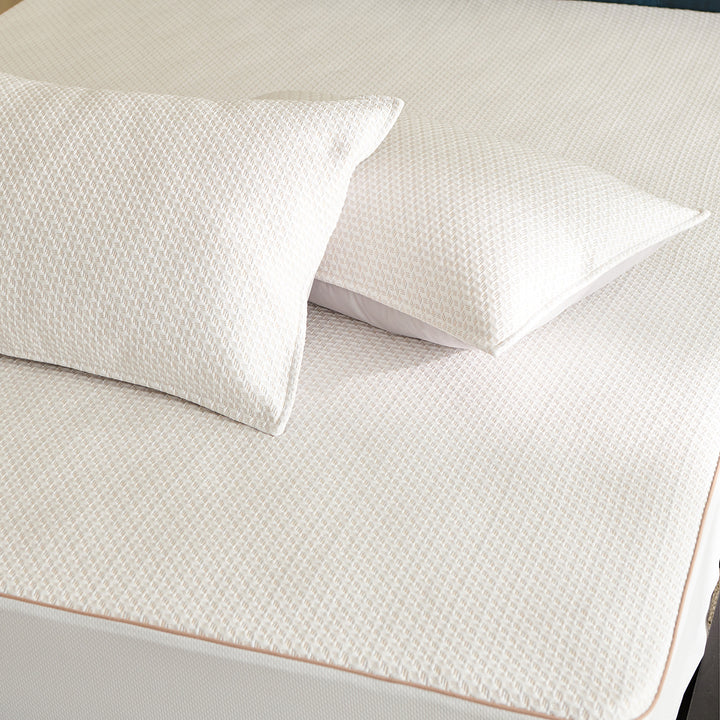 Cooling mat made of ice mat and rattan, 150×200 or 180×200 cm