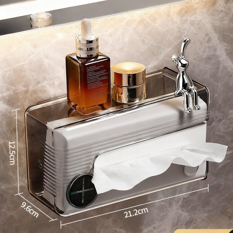 Suction Cup Paper Towel Holder for Bathroom