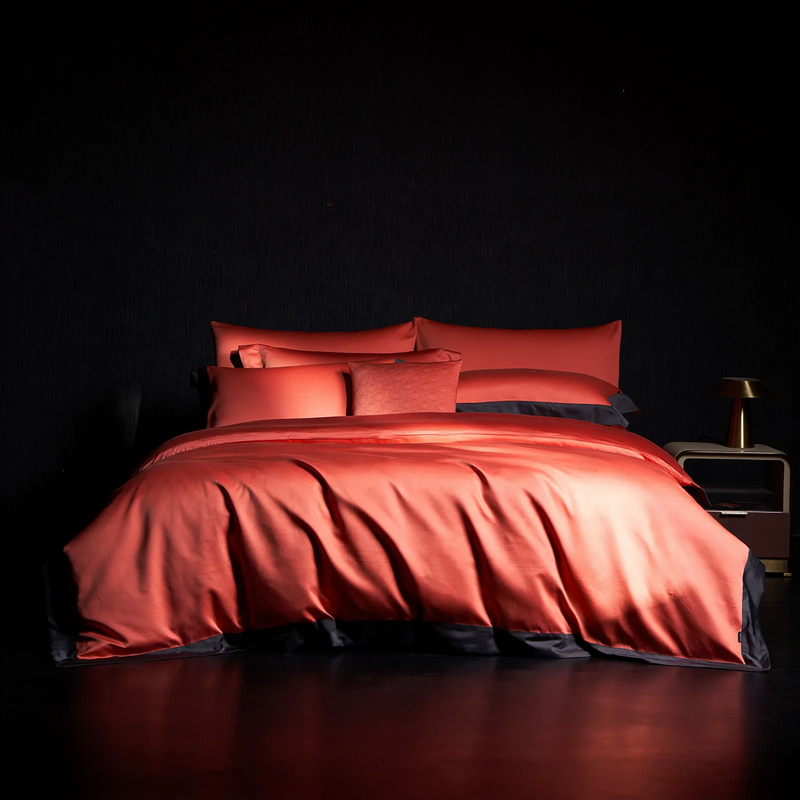 Bedding made of long-staple cotton, 4-piece