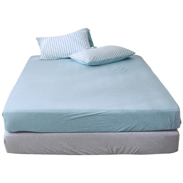 Cotton fitted sheet, 1.8 m bed