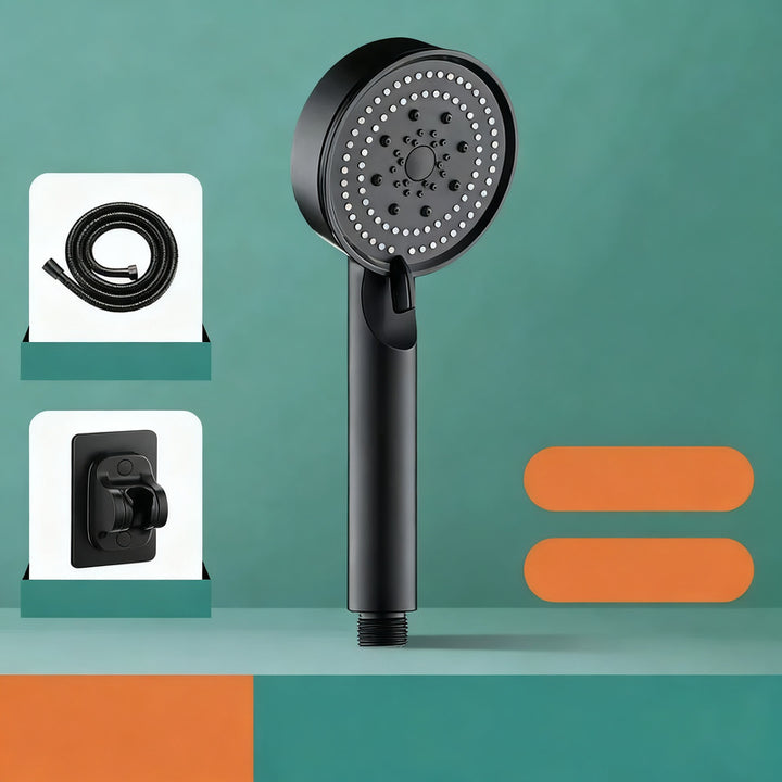 Shower head with high pressure function, ABS
