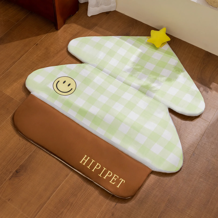 Foldable cooling mat for pets