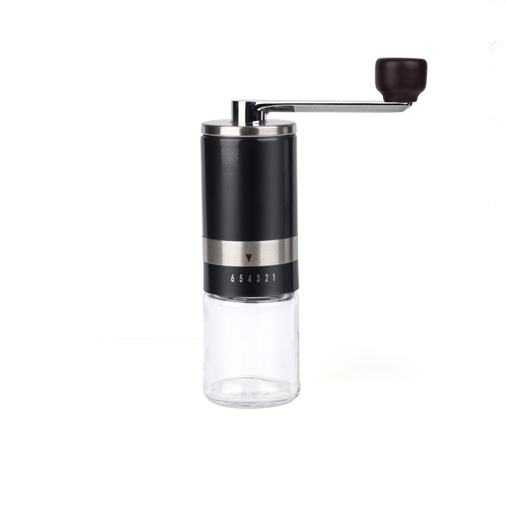 Hand coffee grinder made of stainless steel