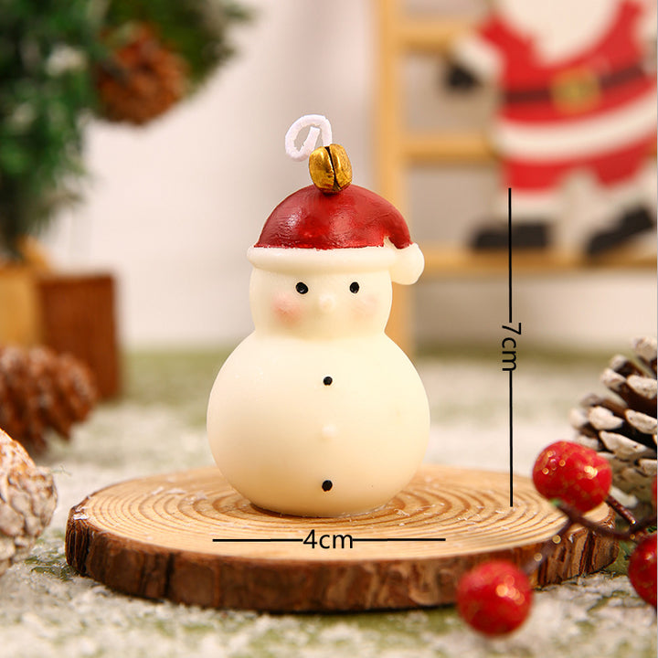 Handcrafted Christmas Scented Candle, Tree Shape