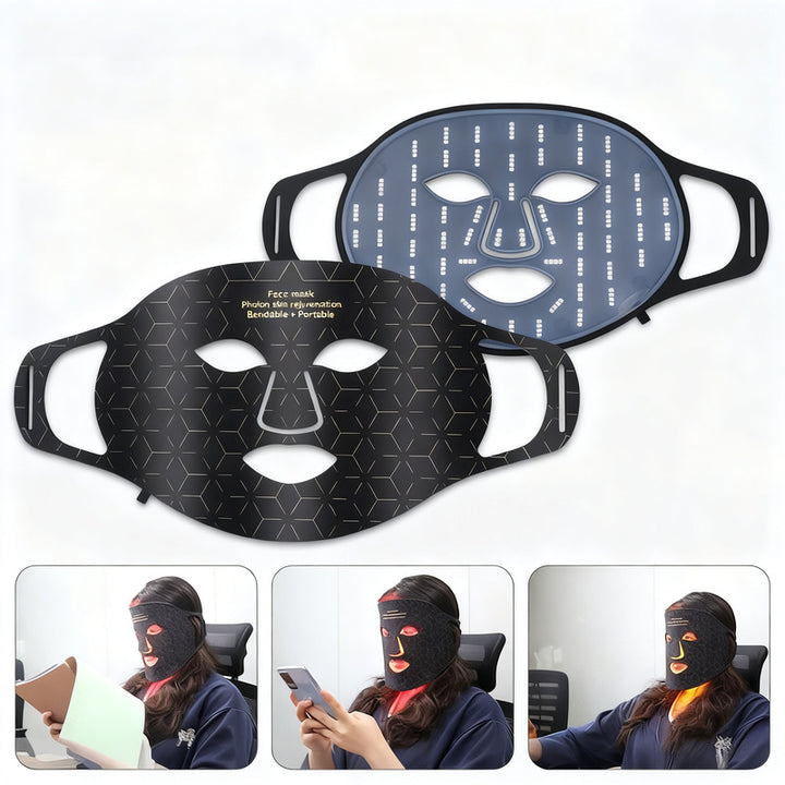 LED Photon Beauty Mask with Battery