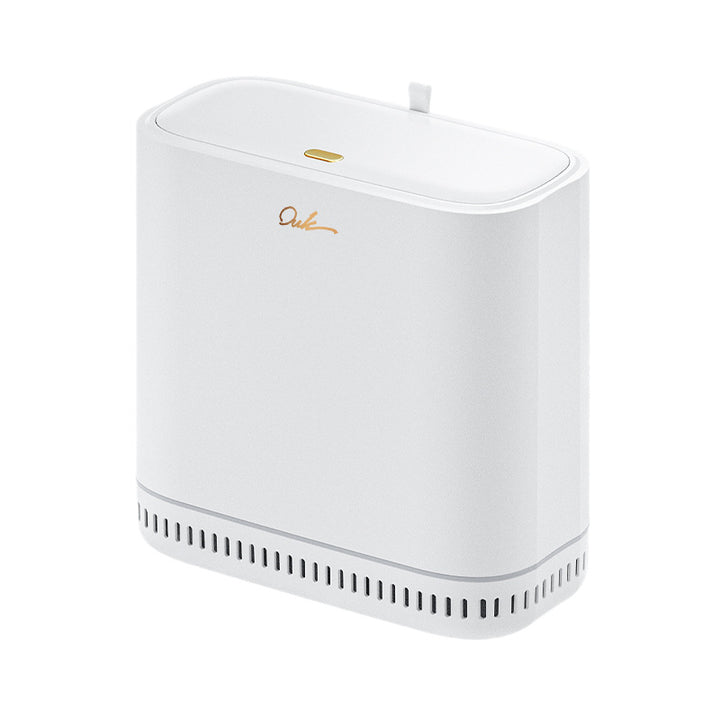 Plastic waste container, narrow, 12 L