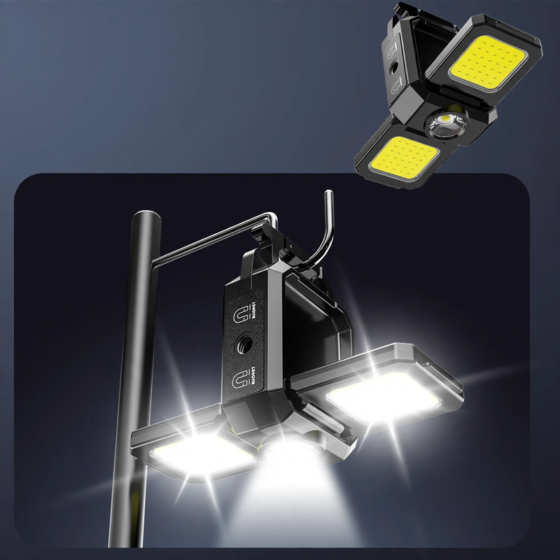 Rechargeable LED flashlight, 800 mAh