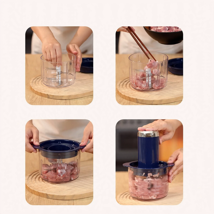 Electric Meat Grinder KJ008 1–3 L