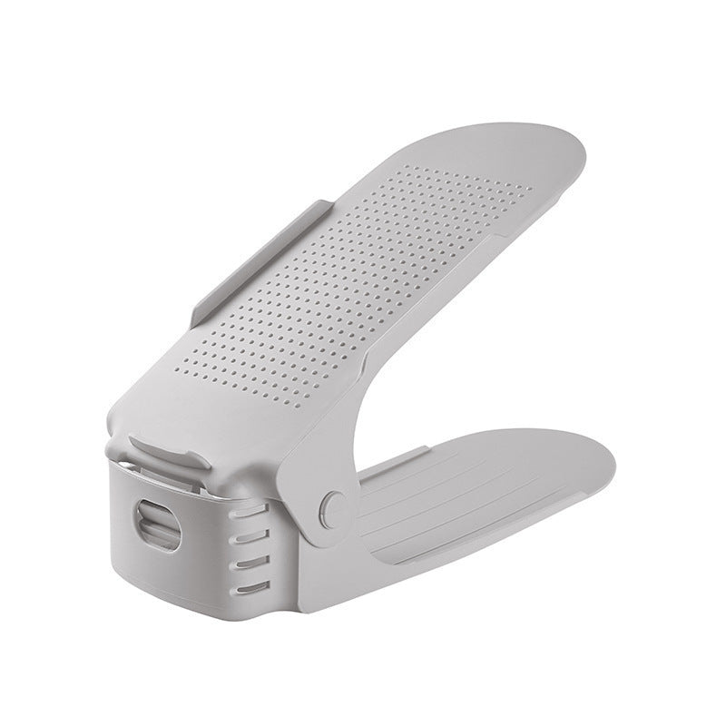 Foldable shoe rack made of plastic