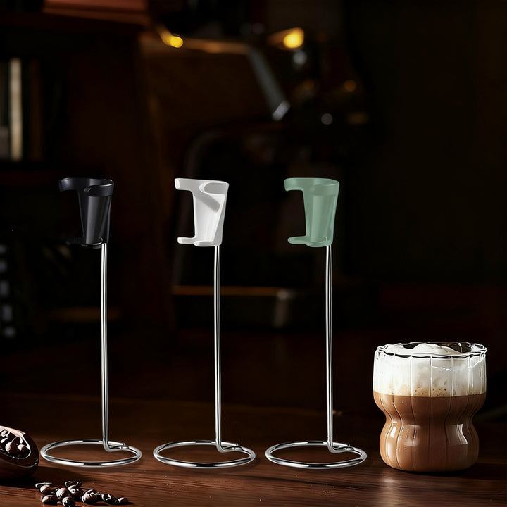 Electric milk frother, USB-C, multiple functions