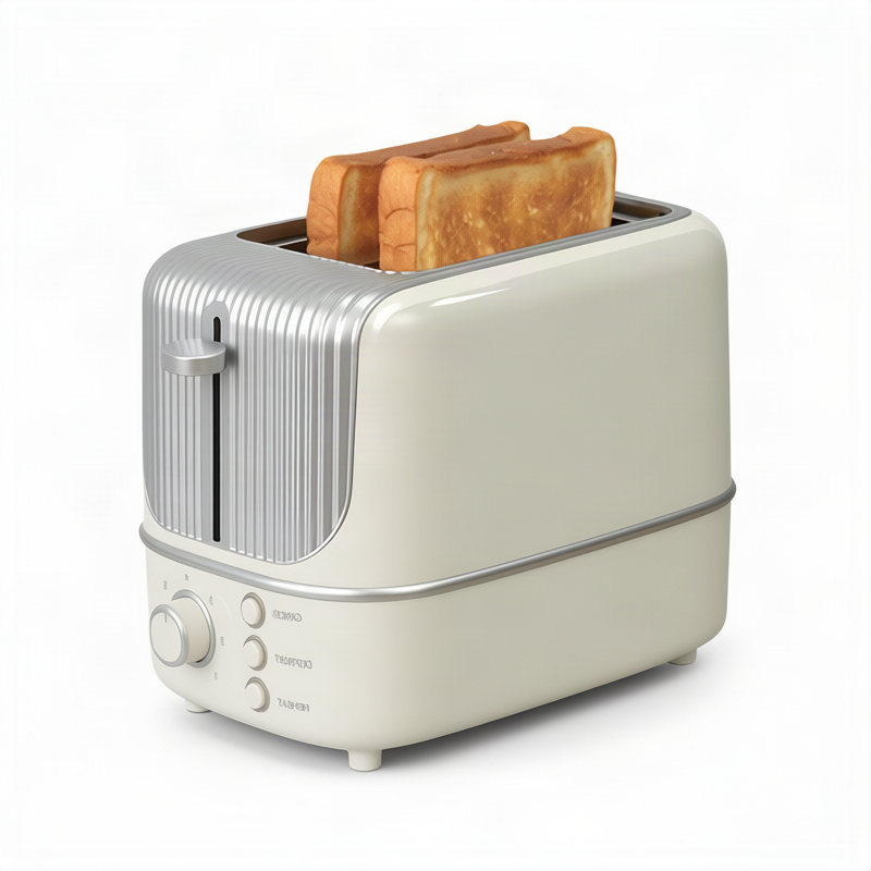 Toaster with functions Heating, Toasting and Defrosting