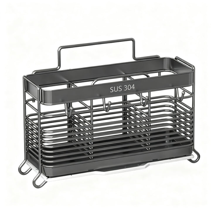 Stainless steel chopstick holder with drip function