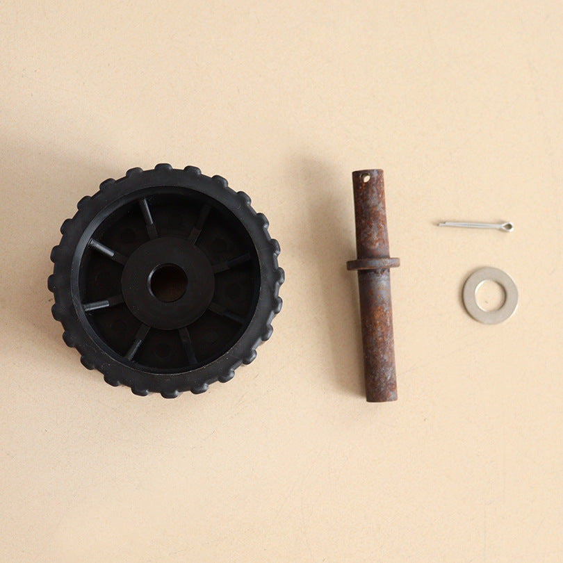 Boot trailer wheels and axles