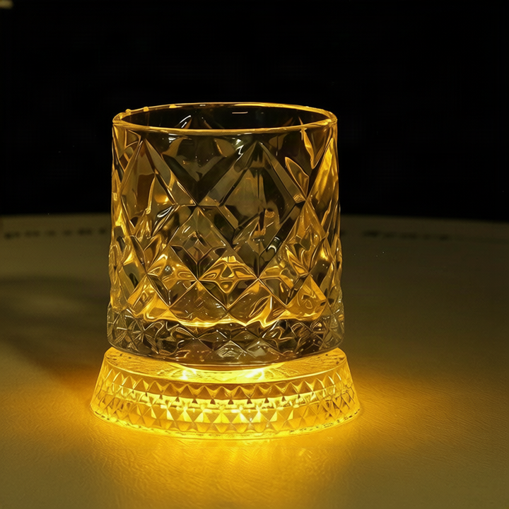 Whiskey glass made of glass, 180 ml