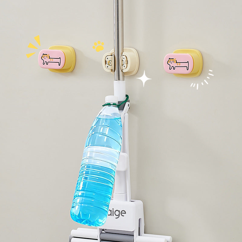 Suction cup top hooks for wall mounting, no drilling