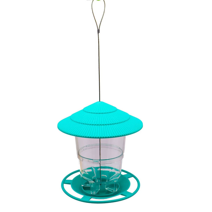 Expandable bird feeders for hanging