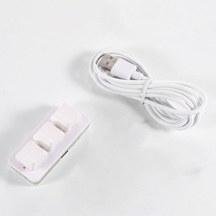 Programmable Mini Keyboard, 3 Keys