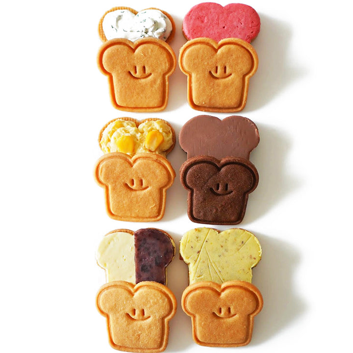 Cookie cutters plastic, various designs