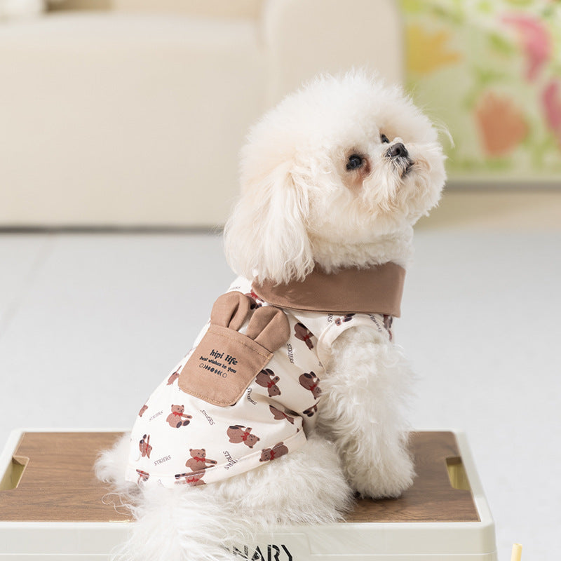 Summer dog vest for small dogs