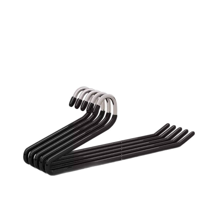 Pants hanger with non-slip clips