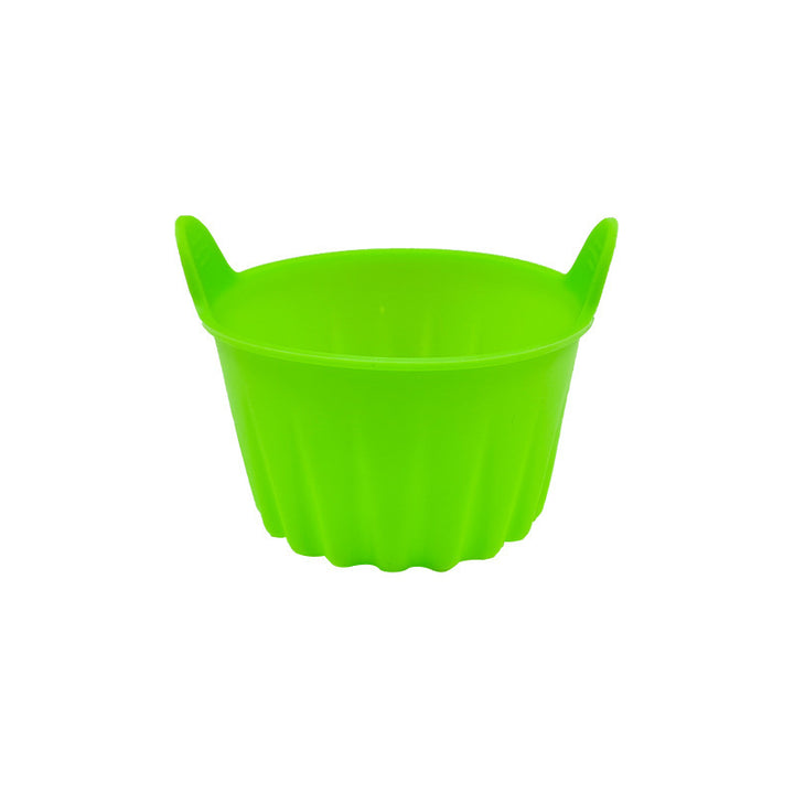 Silicone egg cups, round, 9×9×7 cm