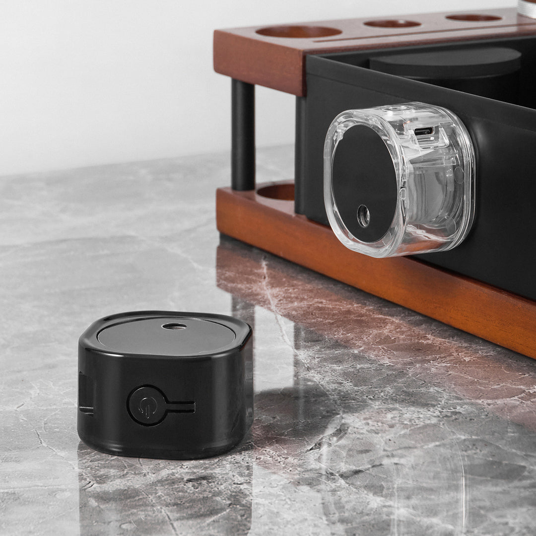 Electronic espresso scale with timer