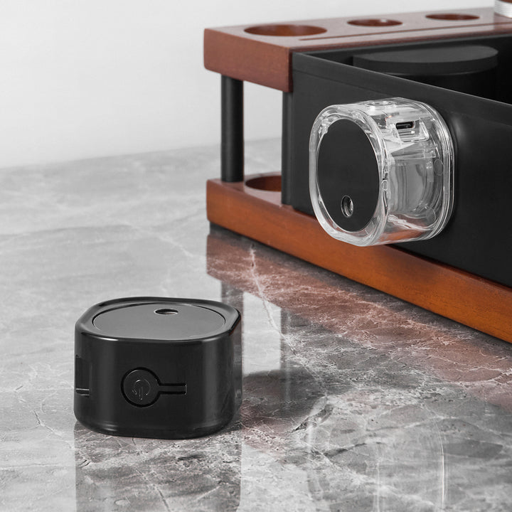 Electronic espresso scale with timer