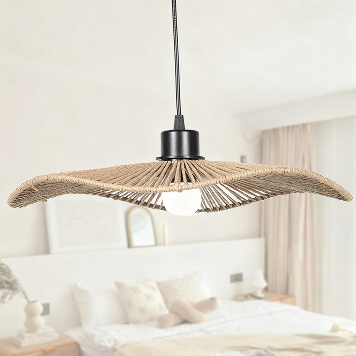 Paper lampshade, round, model XH23-425