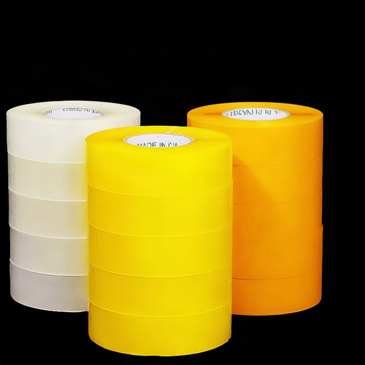 Transparent tape for packaging