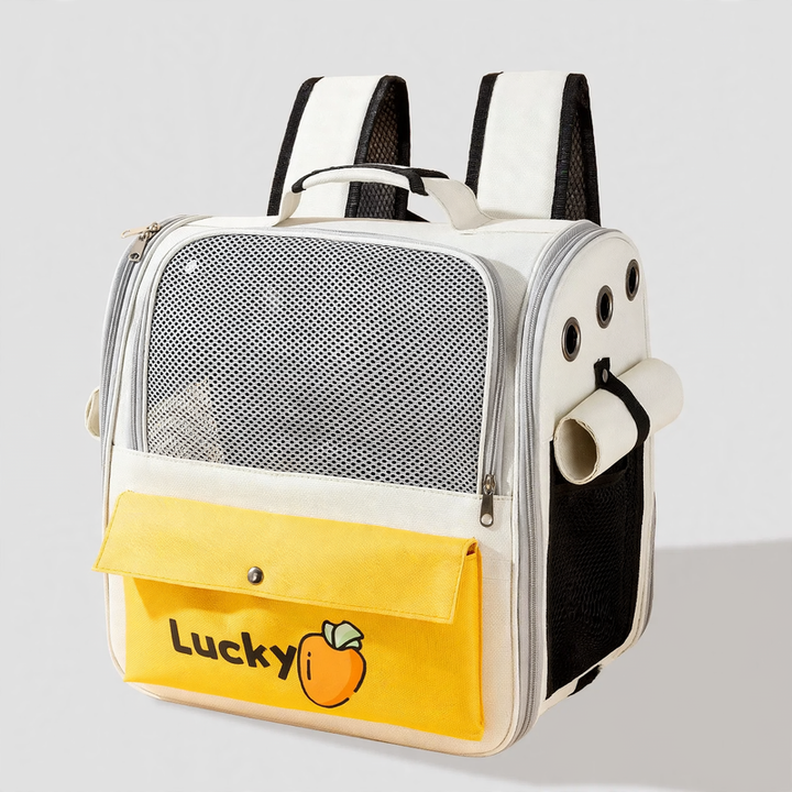 Breathable Pet Backpack for Cats and Dogs