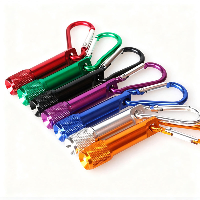 LED flashlight, portable and compact