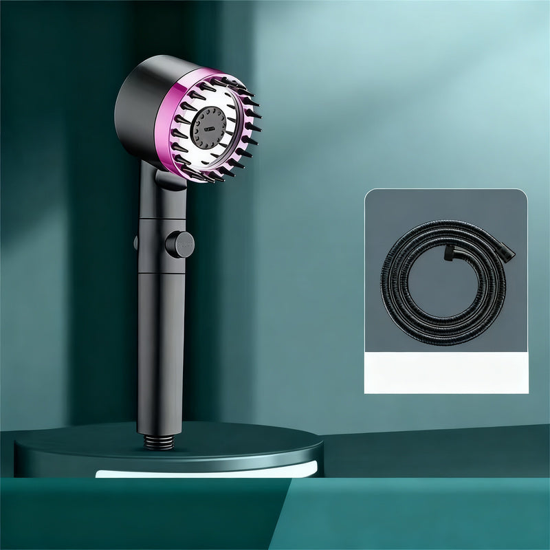 Shower head with filter and massage function