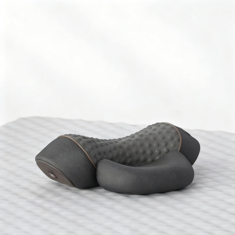 Neck massage pillow with heating function