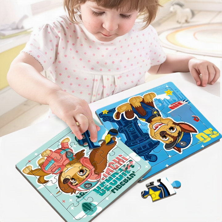 Wooden puzzle 24 pieces for children