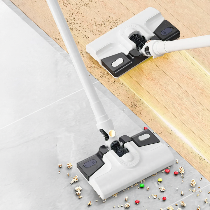 Cordless handheld vacuum cleaner with mopping and suction function