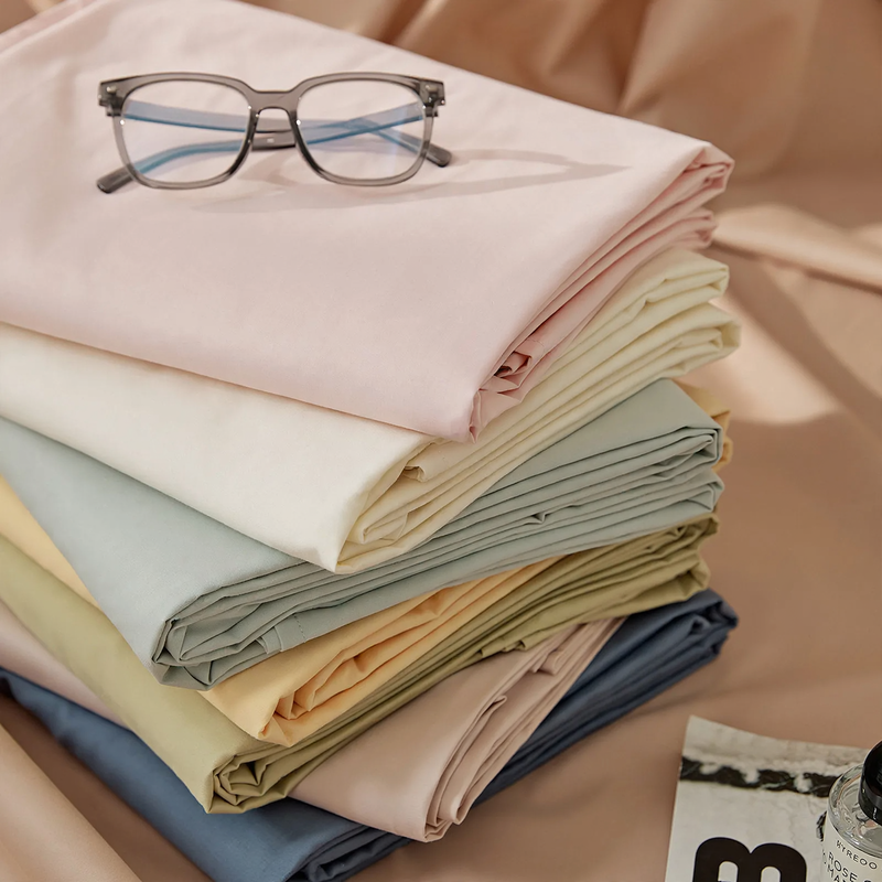 Cotton duvet cover with flannel finish, high quality