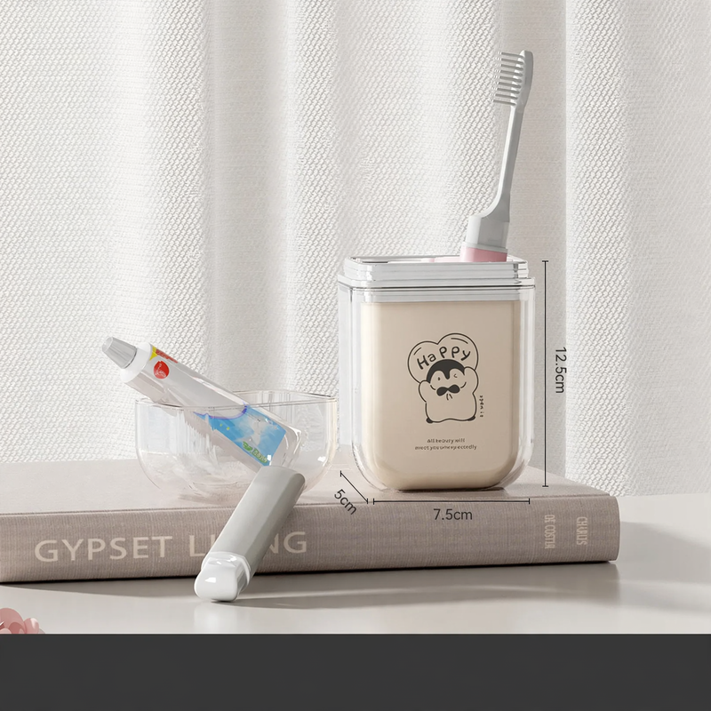 Travel Toothbrush Cup Set, 2–4 Cups