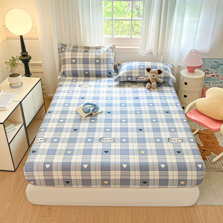 Cotton bed sheet with print, 100% cotton