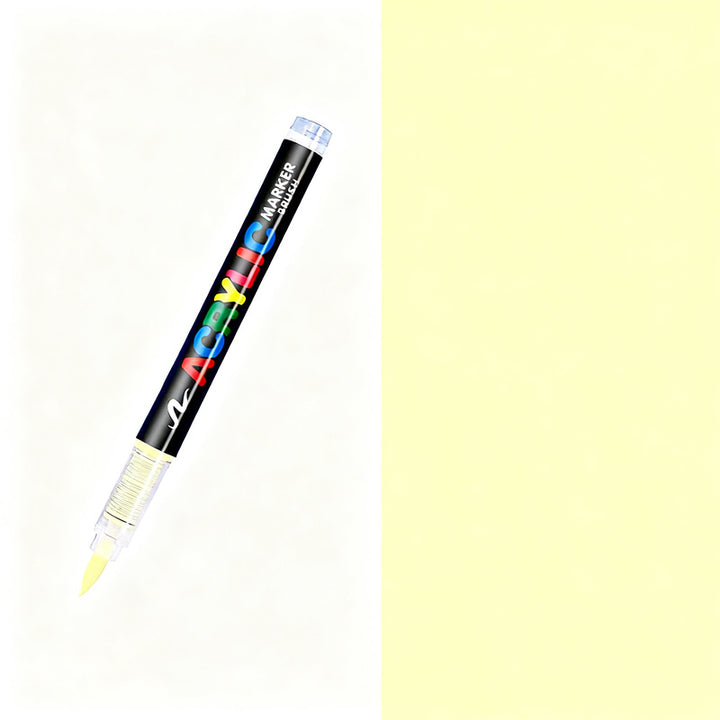 Acrylic Marker Set, 12–168 Colors, Pre-filled